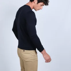 Maison Montagut Pulls>Pull Col Rond En Laine Merinos - Bardem