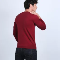 Maison Montagut Pulls>Pull Col Rond En Laine Merinos - Bardem
