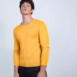 Maison Montagut Pulls>Pull Col Rond En Laine Merinos - Bardem