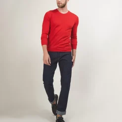 Maison Montagut Pulls>Pull Col Rond En Laine Merinos - Bardem