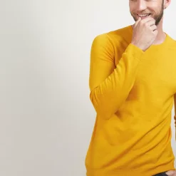 Maison Montagut Pulls>Pull Col Rond En Laine Merinos - Bardem