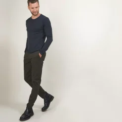 Maison Montagut Pulls>Pull Col Rond En Laine Merinos - Bardem