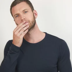 Maison Montagut Pulls>Pull Col Rond En Laine Merinos - Bardem