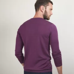 Maison Montagut Pulls>Pull Col Rond En Laine Merinos - Bardem