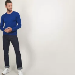 Maison Montagut Pulls>Pull Col Rond En Laine Merinos - Bardem