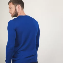 Maison Montagut Pulls>Pull Col Rond En Laine Merinos - Bardem