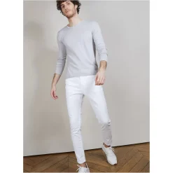 Maison Montagut Pulls>Pull Col Rond En Laine Merinos - Bardem