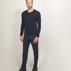 Maison Montagut Pulls>Pull Col Rond En Laine Merinos - Bardem