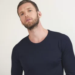 Maison Montagut Pulls>Pull Col Rond En Laine Merinos - Bardem