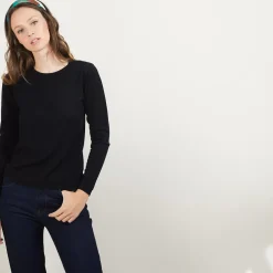 Maison Montagut Pulls>Pull Col Rond En Laine Merinos - Berenice