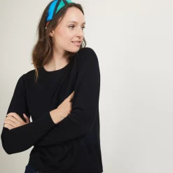 Maison Montagut Pulls>Pull Col Rond En Laine Merinos - Berenice