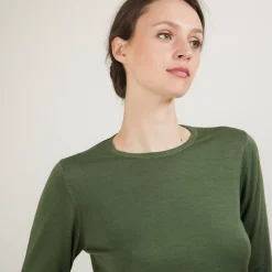 Maison Montagut Pulls>Pull Col Rond En Laine Merinos - Berenice