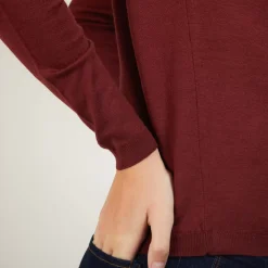 Maison Montagut Pulls>Pull Col Rond En Laine Merinos - Berenice