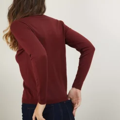 Maison Montagut Pulls>Pull Col Rond En Laine Merinos - Berenice