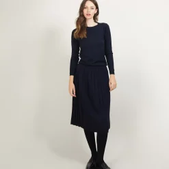 Maison Montagut Pulls>Pull Col Rond En Laine Merinos - Berenice