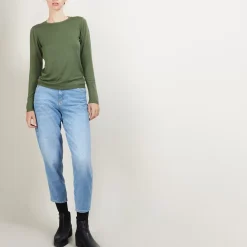Maison Montagut Pulls>Pull Col Rond En Laine Merinos - Berenice