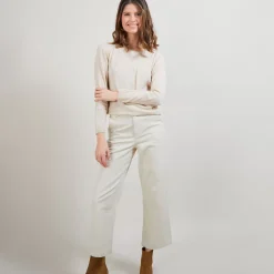 Maison Montagut Pulls>Pull Col Rond En Laine Merinos - Balneo