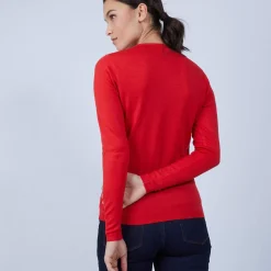 Maison Montagut Pulls>Pull Col Rond En Laine Merinos - Berenice