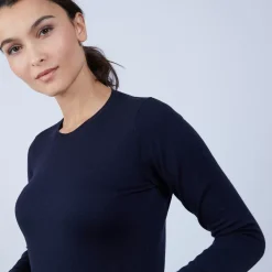 Maison Montagut Pulls>Pull Col Rond En Laine Merinos - Berenice