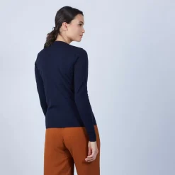 Maison Montagut Pulls>Pull Col Rond En Laine Merinos - Berenice