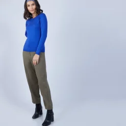 Maison Montagut Pulls>Pull Col Rond En Laine Merinos - Berenice