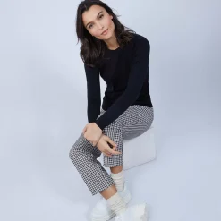 Maison Montagut Pulls>Pull Col Rond En Laine Merinos - Berenice