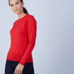 Maison Montagut Pulls>Pull Col Rond En Laine Merinos - Berenice