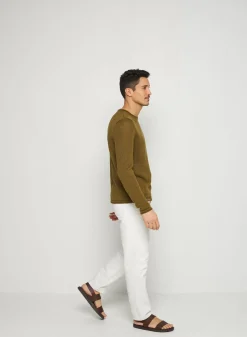 Maison Montagut Pulls>Pull Col Rond En Lin - Rudy