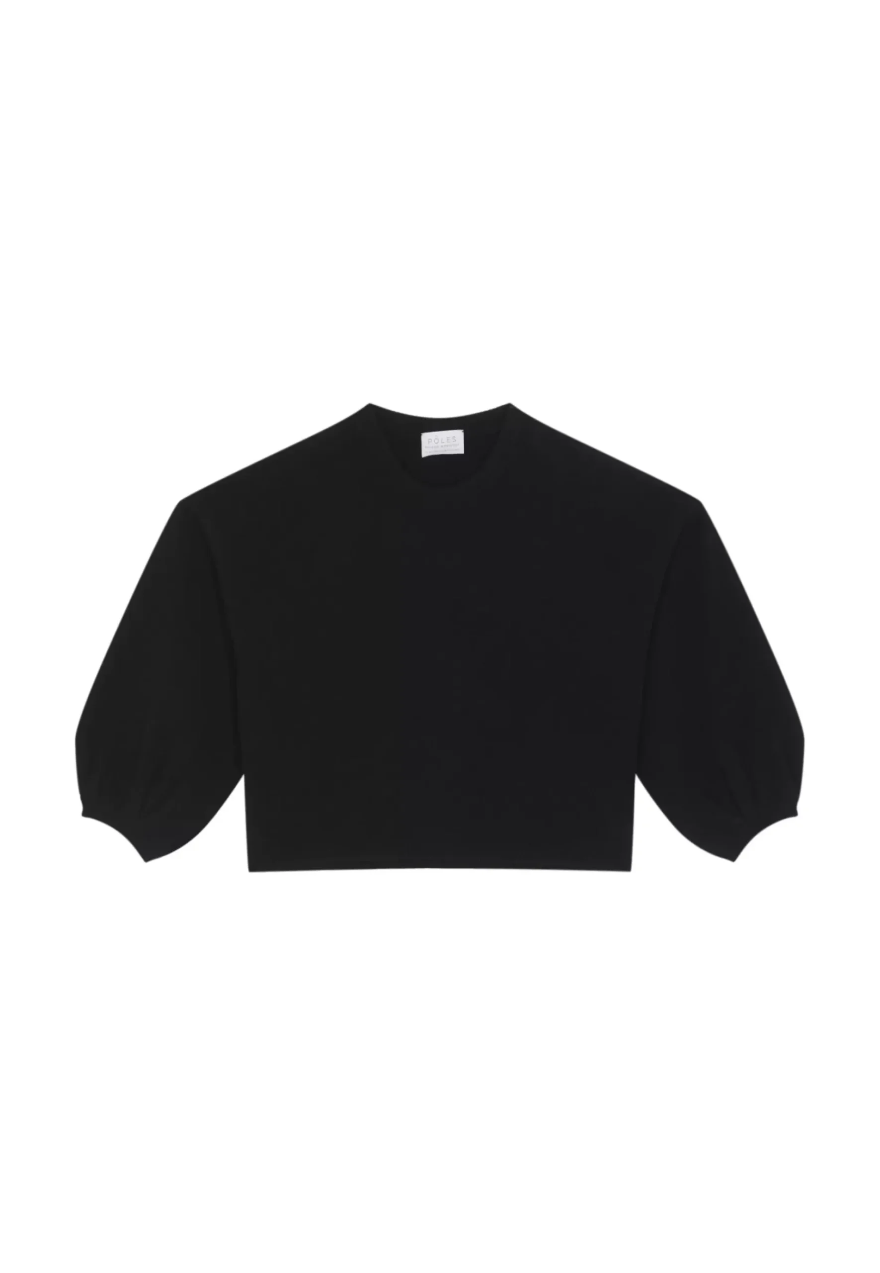 Maison Montagut Pulls>Pull Col Rond Manches Ballon En Cachemire Melange - Lamara