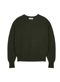 Maison Montagut Pulls>Pull Col Rond Manches Mitaines En Laine Et Cachemire - Gemma