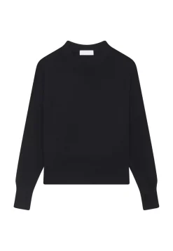Maison Montagut Pulls>Pull Col Rond Manches Mitaines En Laine Et Cachemire - Gemma