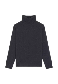 Maison Montagut Pulls>Pull Col Roule A Fentes En Cachemire 4 Fils - Adena