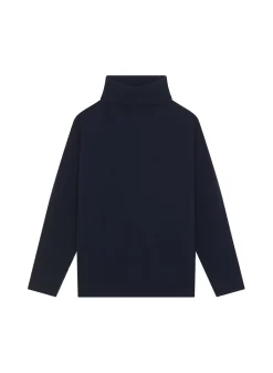 Maison Montagut Pulls>Pull Col Roule A Fentes En Cachemire 4 Fils - Adena