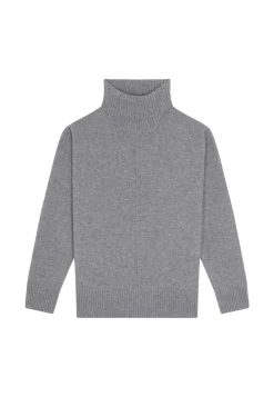 Maison Montagut Pulls>Pull Col Roule A Fentes En Cachemire 4 Fils - Adena