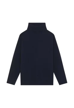 Maison Montagut Pulls>Pull Col Roule A Fentes En Cachemire 4 Fils - Adena