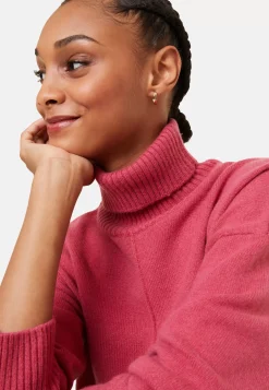 Maison Montagut Pulls>Pull Col Roule A Fentes En Cachemire 4 Fils - Adena