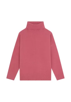 Maison Montagut Pulls>Pull Col Roule A Fentes En Cachemire 4 Fils - Adena