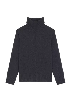 Maison Montagut Pulls>Pull Col Roule A Fentes En Cachemire 4 Fils - Adena