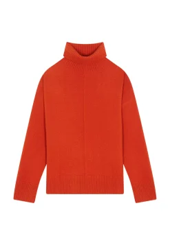 Maison Montagut Pulls>Pull Col Roule A Fentes En Cachemire 4 Fils - Adena