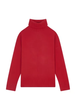 Maison Montagut Pulls>Pull Col Roule A Fentes En Cachemire 4 Fils - Adena