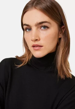 Maison Montagut Pulls>Pull Col Roule A Fentes En Laine Merinos - Amy