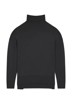 Maison Montagut Pulls>Pull Col Roule A Fentes En Laine Merinos - Amy
