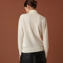 Maison Montagut Pulls>Pull Col Roule En Cachemire - Abesse