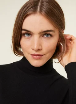 Maison Montagut Pulls>Pull Col Roule En Cachemire - Anabelle