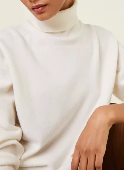 Maison Montagut Pulls>Pull Col Roule En Cachemire - Anabelle