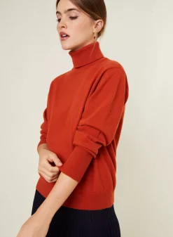 Maison Montagut Pulls>Pull Col Roule En Cachemire - Anabelle