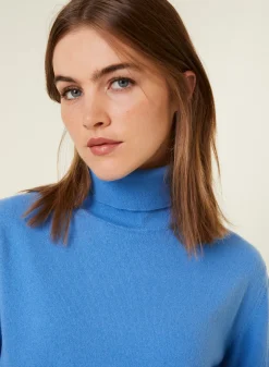 Maison Montagut Pulls>Pull Col Roule En Cachemire - Anabelle