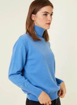 Maison Montagut Pulls>Pull Col Roule En Cachemire - Anabelle