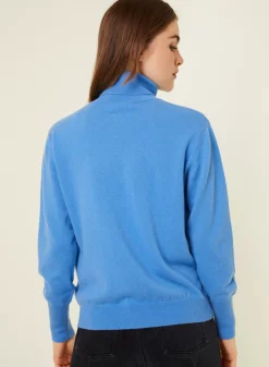 Maison Montagut Pulls>Pull Col Roule En Cachemire - Anabelle