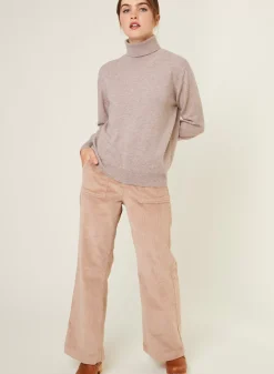 Maison Montagut Pulls>Pull Col Roule En Cachemire - Anabelle